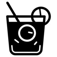 cóctel bebidas vino, martini, bebida vector icono