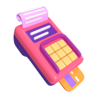 EDC Machine 3D Illustration Icon png