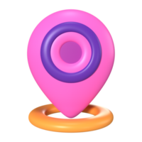Location 3D Illustration Icon png