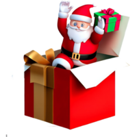 geschenk doos met Kerstmis thema png