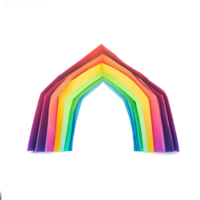 colorato pioggia arco png