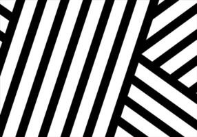 black and white pattern stripped psychedelic background. Vector