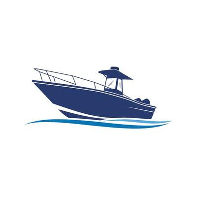 Charter Fishing Boat Clipart, deep sea fishing cartoon 