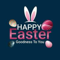 Happy Easter Day Design vector