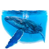 walvis clip art PNG transparant afbeeldingen ai generatief