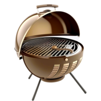 Garden grill icon cartoon png