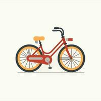 bicicleta icono diseño bicicleta ilustración vehículo dibujos animados vector gráfico