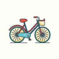 Bike icon design bicycle illustration vehicle cartoon vector graphic