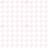 Seamless pattern with pink and white hounds tooth vector