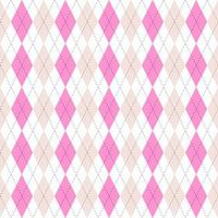 seamless pattern with pink argyle vector