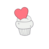 cake with hearts png