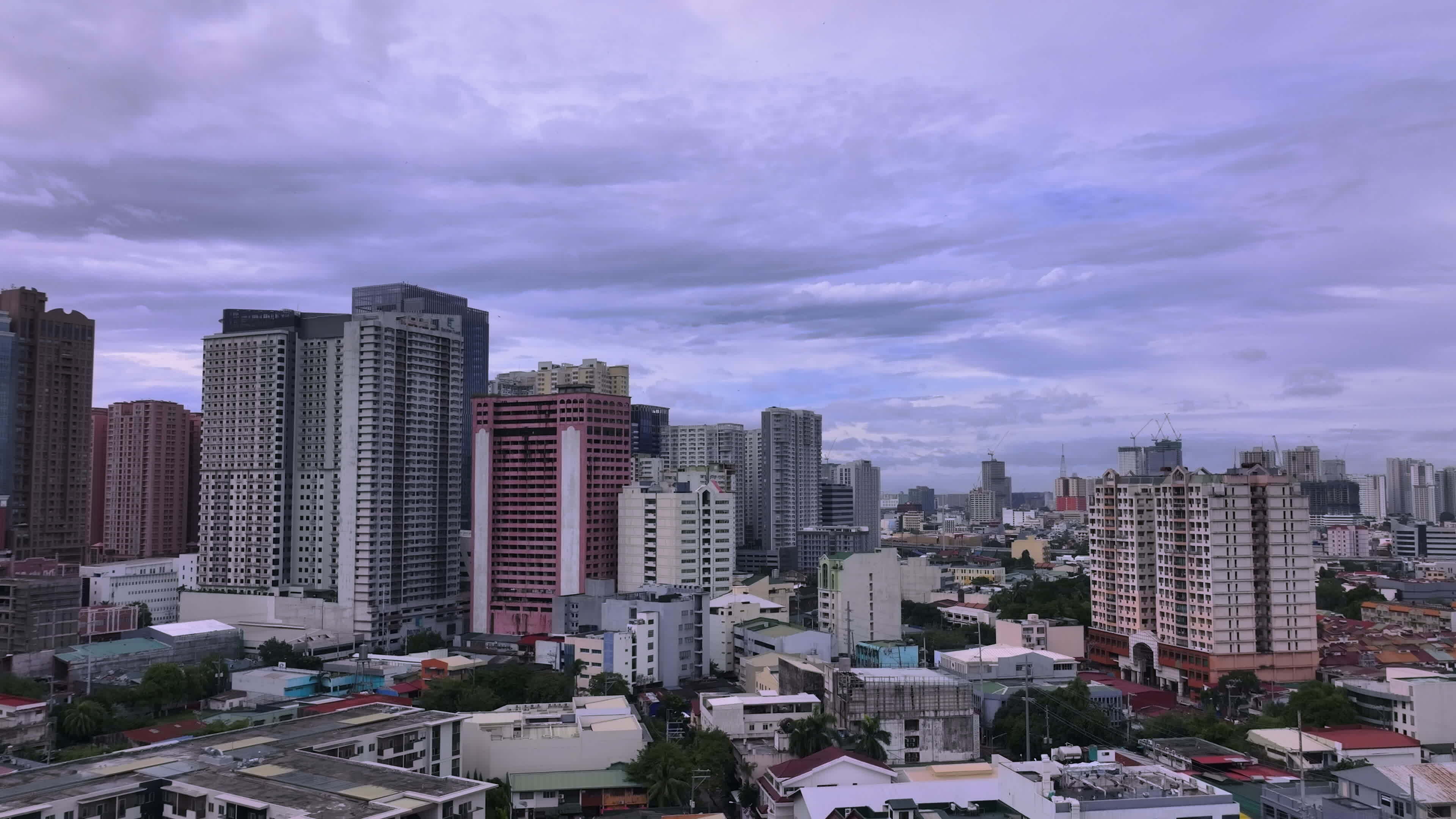 The Roofs Of Colorful Manila From Above, Phillipines 24681597 Stock