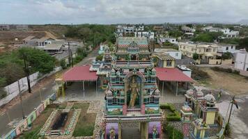 A Small Traditional Hindu Temple On The Island Of Mauritius video