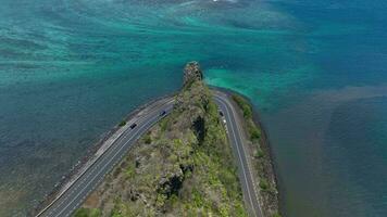 baie du pet macaroni visie punt, Mauritius attracties, antenne visie video