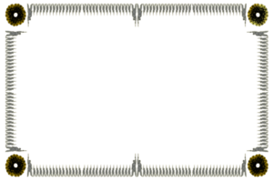 ikon design gräns ram png