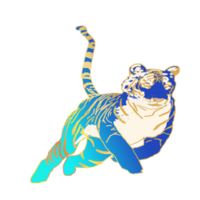 icon tiger king of the jungle png