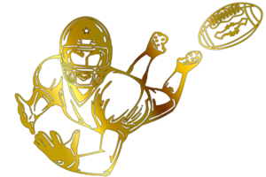 icon player football jump catch ball png