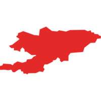 carte Kirghizistan clipart png