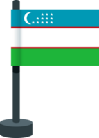 uzbequistão bandeira clipart png