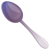 cuchara - un cubiertos utensilio para comiendo. batería de cocina, cocina utensilio. dibujos animados icono para comida aplicaciones y sitios web png