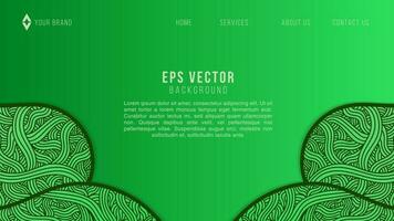 Abstract Green liquid doodle background web design. Modern background design. gradient color. Green Dynamic Waves. Fluid shapes composition. Fit for website, banners, wallpapers, brochure, posters vector