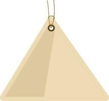 Badge Colour Triangle Tag or Label. vector