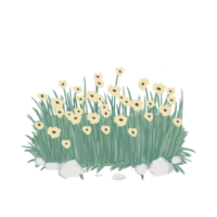 Flowers minimal color element png