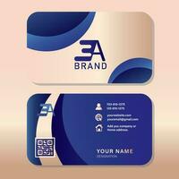 Business Card Template vector