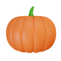 3d icon pumpkin vegetable illustration concept icon render png