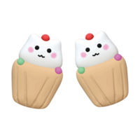 kat koekjes muffin png