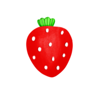 fresa Fruta linda . png