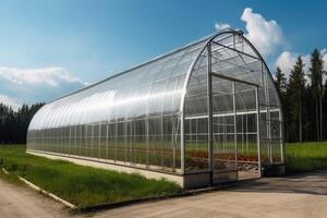 ouse desde el fuera de para vegetal producción creado con generativo ai tecnología. foto