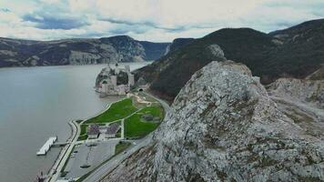 Golubatskaya Fortress On The Coast The Danube, Serbia video