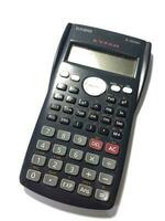 West Java, Indonesia on July 2022. Close up photo of the buttons in the scientific calculator.