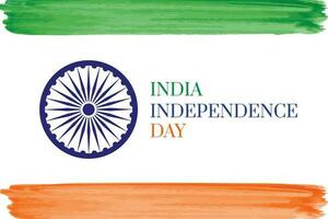 Happy independence day India Template Design good for Website banner and greeting card. vector