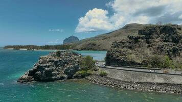 baie du pet macaroni visie punt, Mauritius attracties, antenne visie video