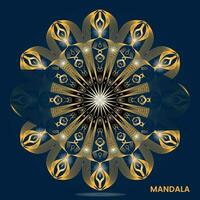 Mandala template for textile to print ready vector