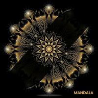 Mandala template for textile to print ready vector