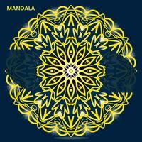 mandala diseño para textil a impresión Listo vector