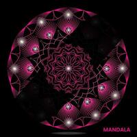 Mandala design for textile to print ready vector