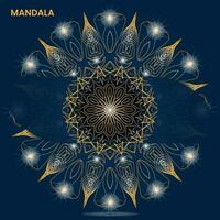 Mandala design for textile to print ready vector