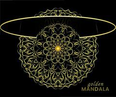 Mandala template for textile to print ready vector