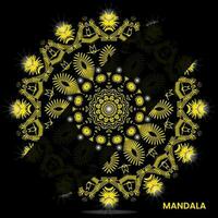 mandala modelo para textil a impresión Listo vector