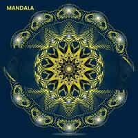 Mandala design for textile to print ready vector