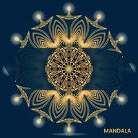 Mandala design for textile to print ready vector