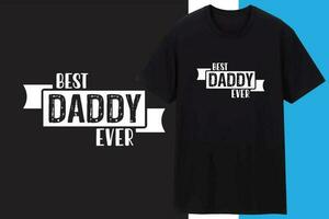 padre o papá t camisa diseño , tipografía diseño vector