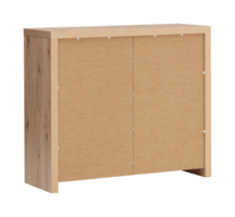 back of wooden cabinet isolated transparent background png