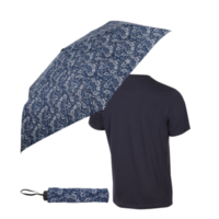 T-Shirt mit ein Regenschirm isoliert transparent Hintergrund png