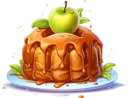 cartone animato torta , illustrazione, carino design png