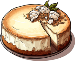 Karikatur Kuchen , Illustration, süß Design png